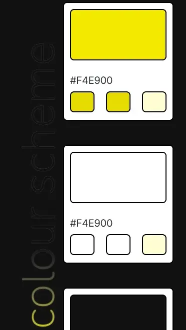 Fanclub colour schema and typography